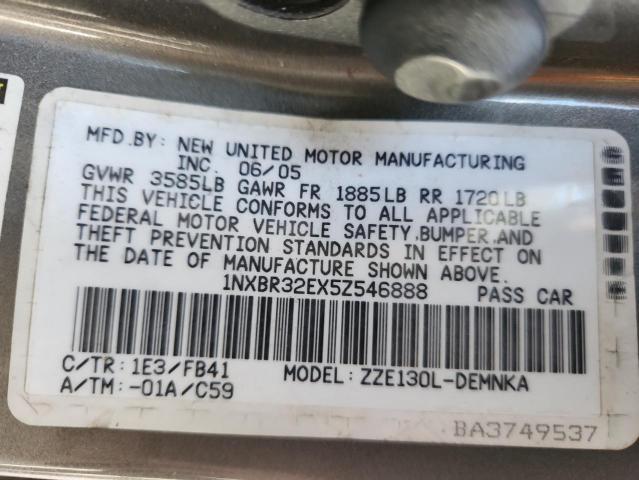 2005 TOYOTA COROLLA CE #3302152144