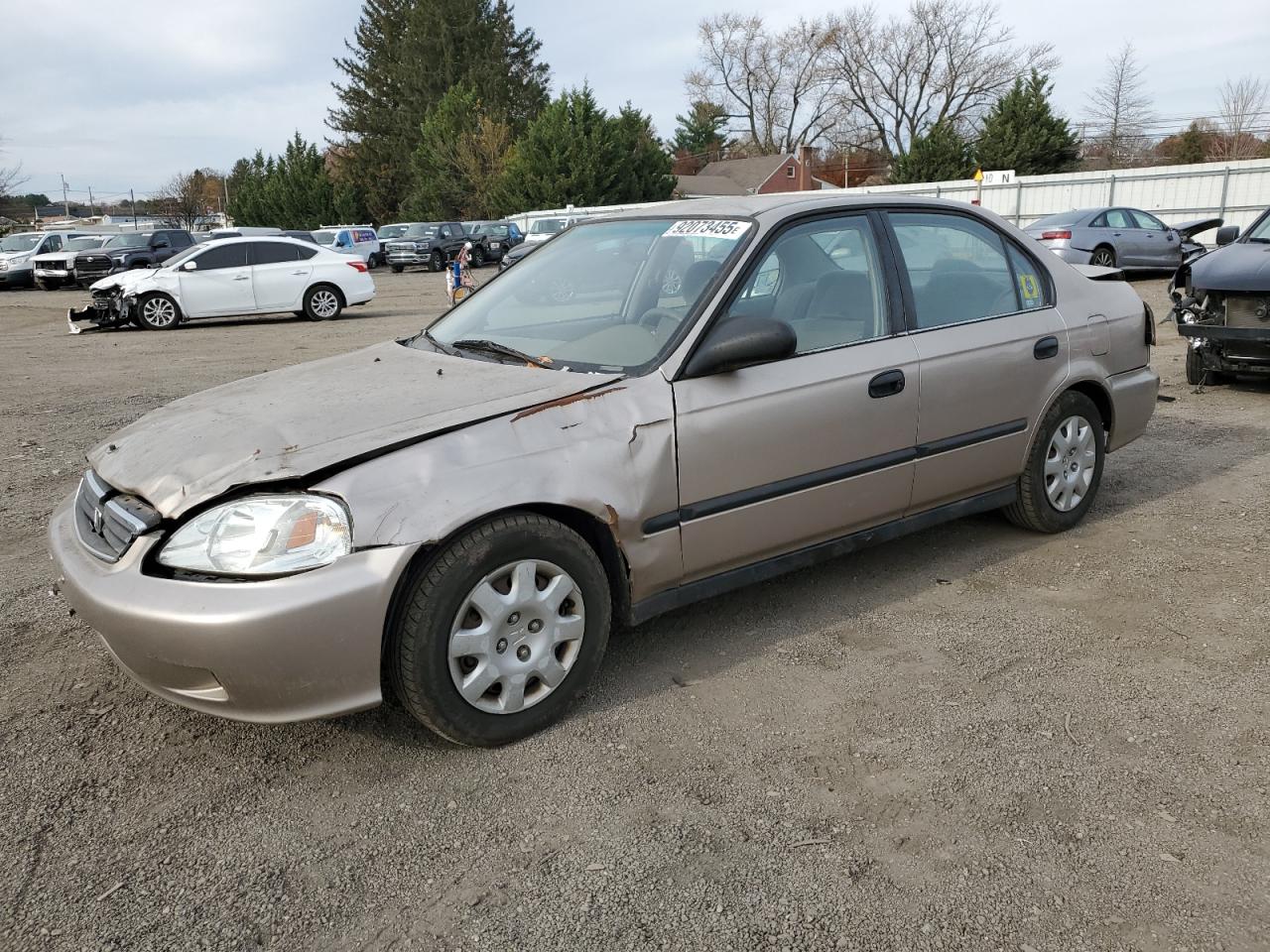 Lot #3291390161 2000 HONDA CIVIC