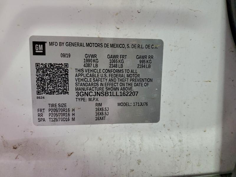 2020 CHEVROLET TRAX LS #3311514246