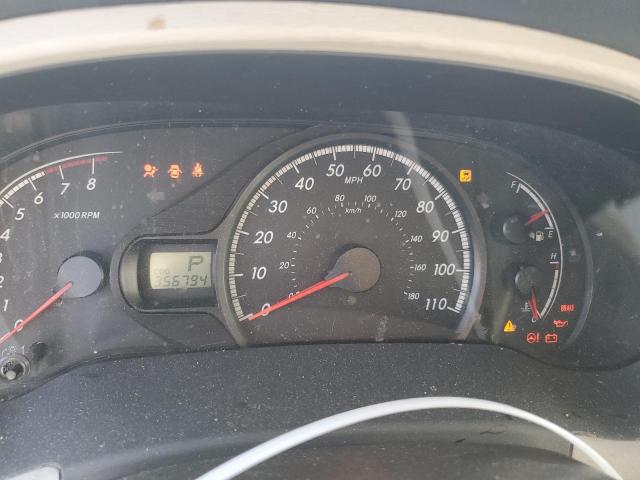 2012 TOYOTA SIENNA LE #3308419297