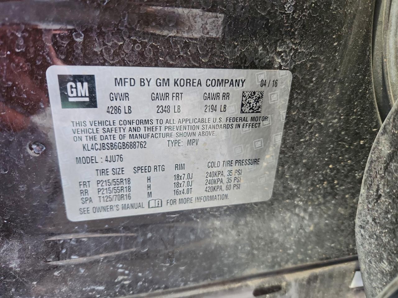 BUICK ENCORE CONVENIENCE