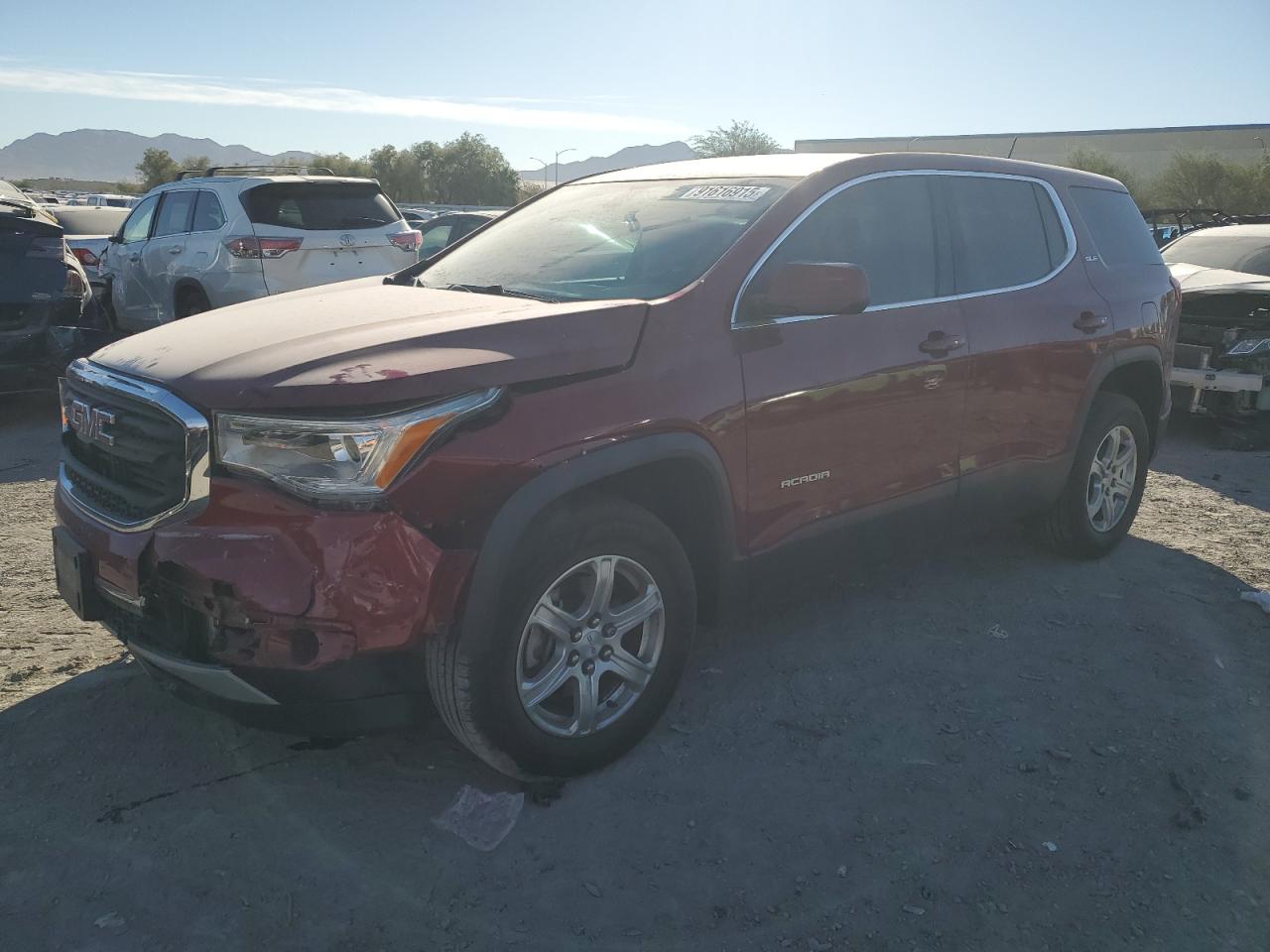 Lot #3303136794 2019 GMC ACADIA SLE