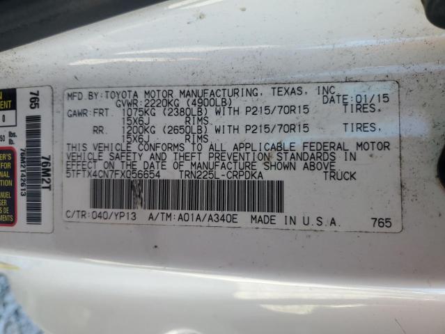 2015 TOYOTA TACOMA ACC #3303657934