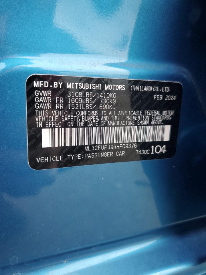 MITSUBISHI MIRAGE G4 ES