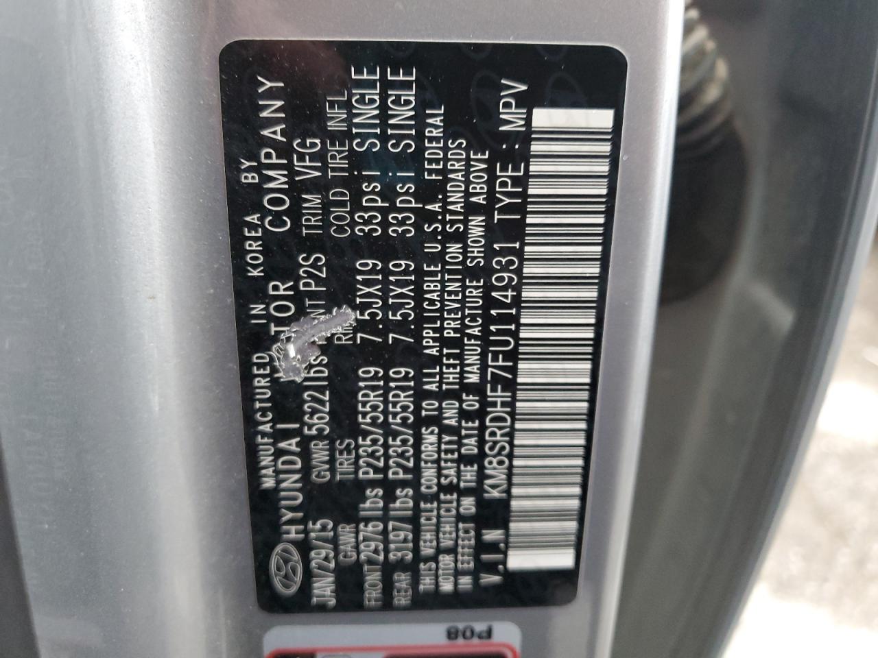 HYUNDAI SANTA FE GLS