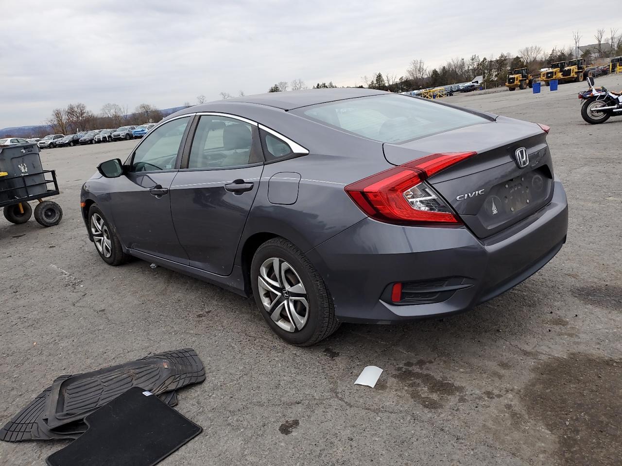 Lot #3311621265 2018 HONDA CIVIC LX