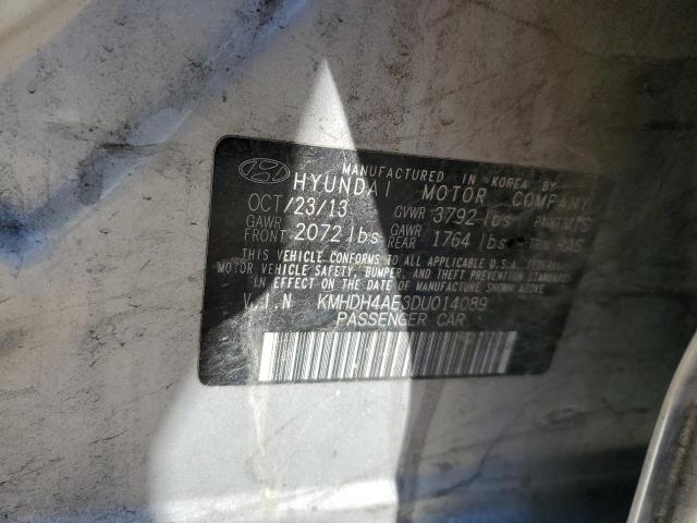 2013 HYUNDAI ELANTRA GL #3283795429