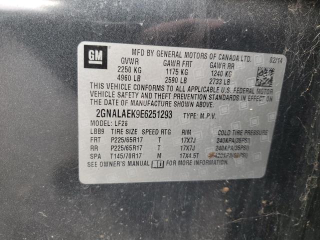 2014 CHEVROLET EQUINOX LS #3293328424