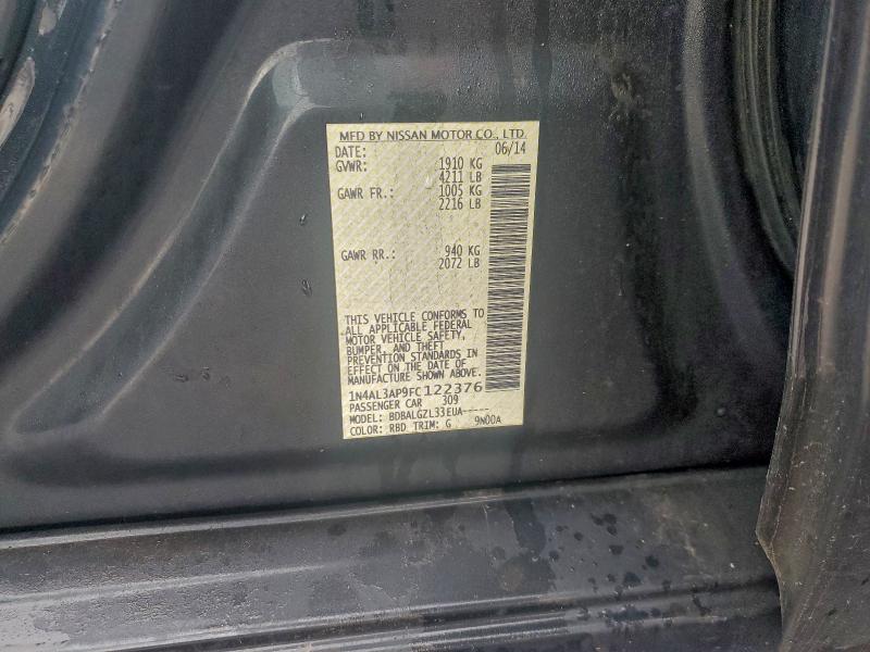 2015 NISSAN ALTIMA 2.5 #3301602702