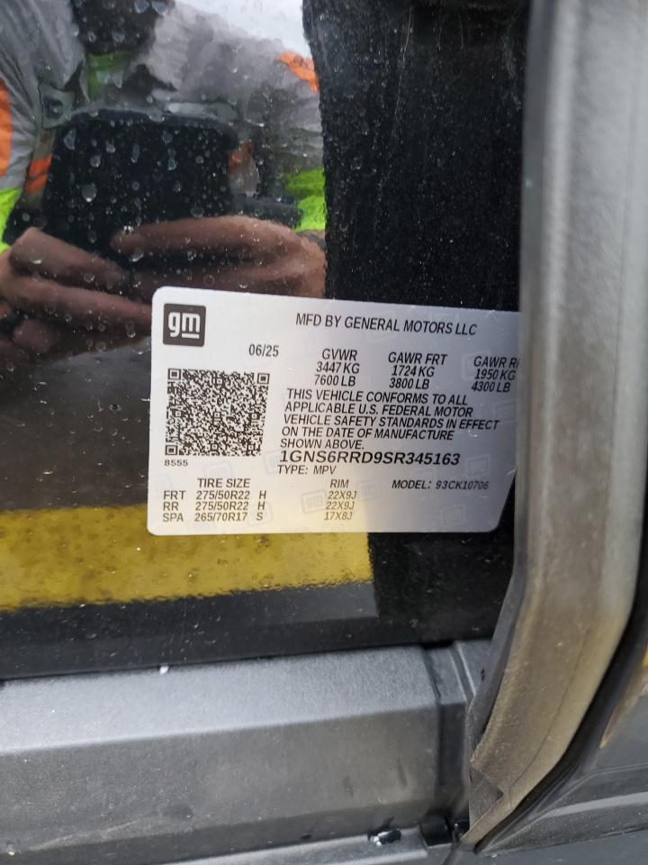 CHEVROLET TAHOE K1500 RST