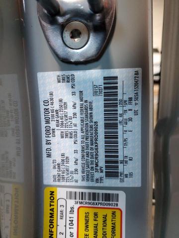 2023 FORD BRONCO SPO #3301986469