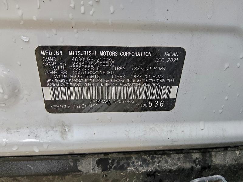 2022 MITSUBISHI ECLIPSE CR #3316816410