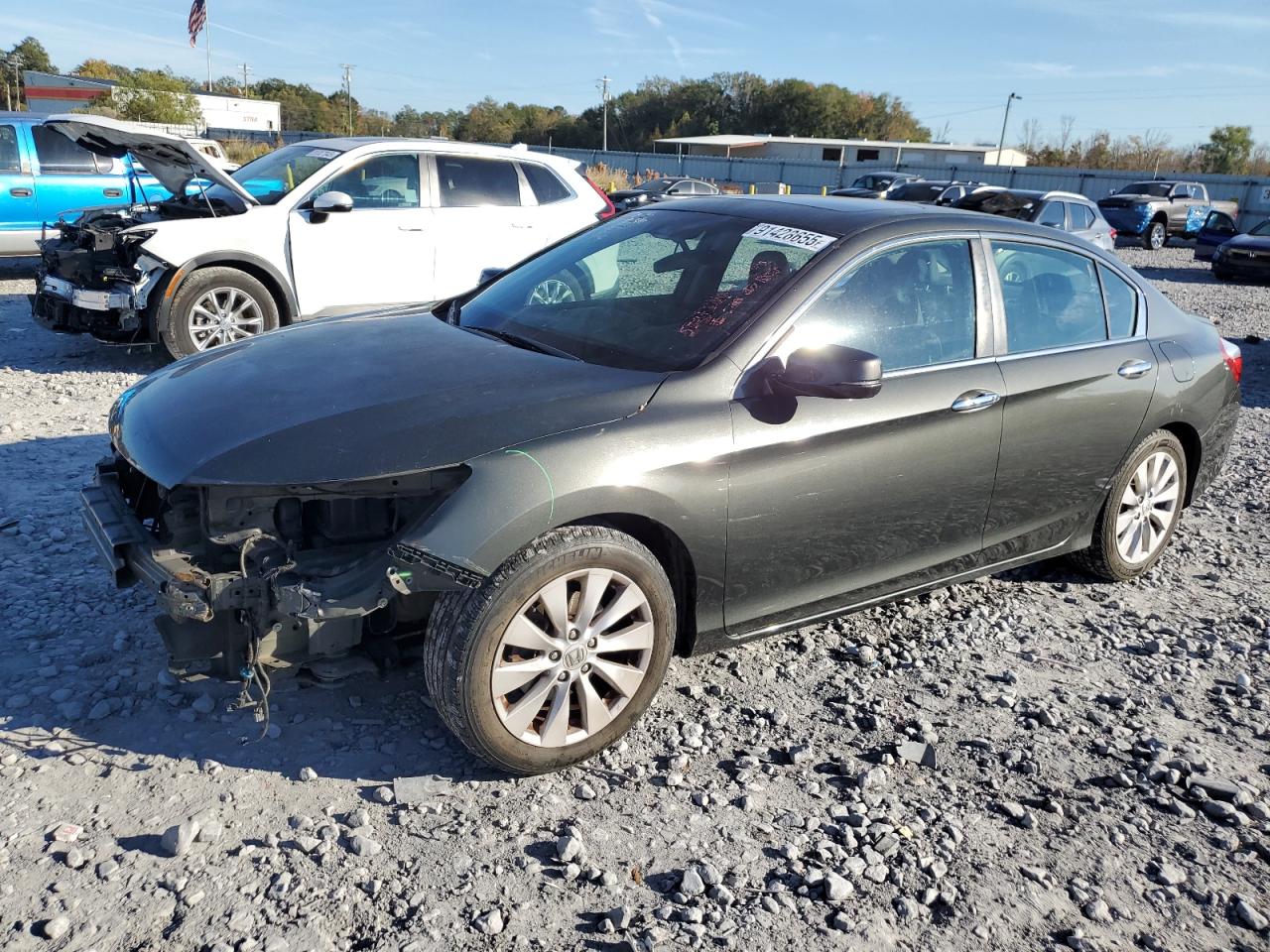 Lot #3298114150 2013 HONDA ACCORD EXL
