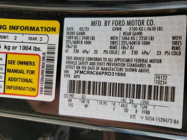 2023 FORD BRONCO SPO #3297148500