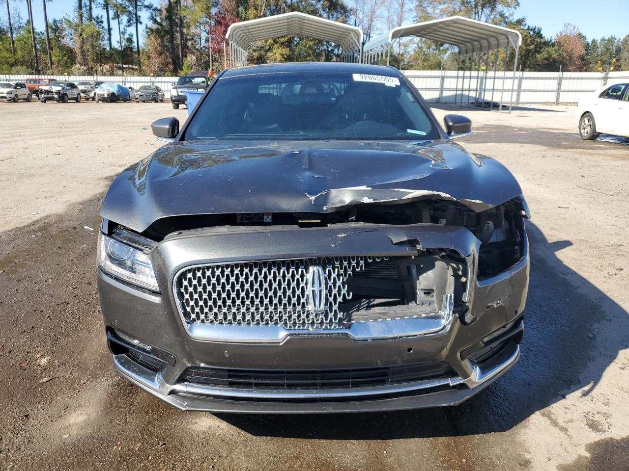 Lot #3302751014 2017 LINCOLN CONTINENTA