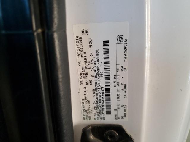 2016 FORD F150 - 1FTMF1C82GKE98272