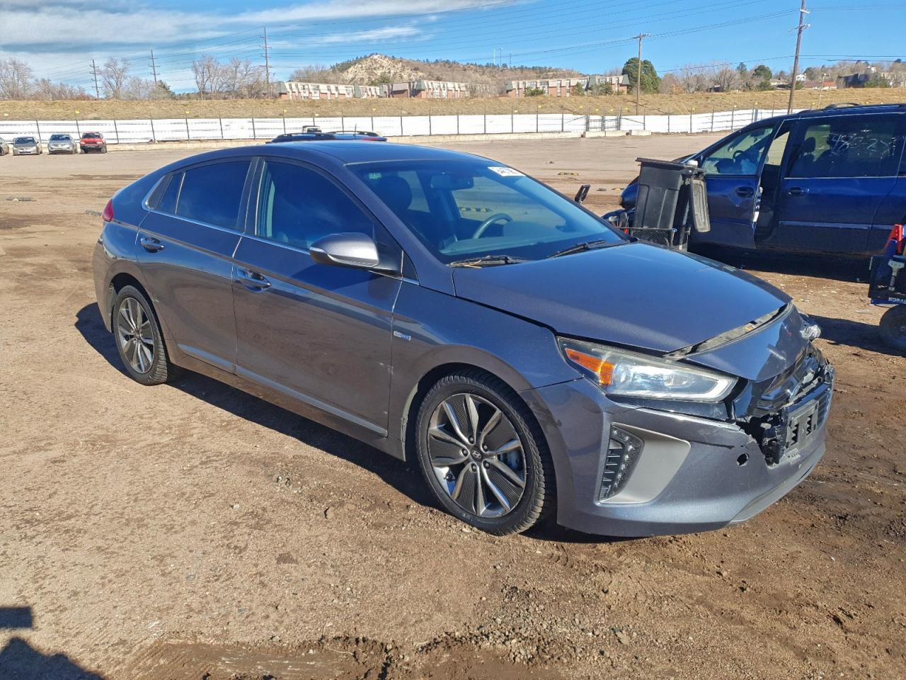 Lot #3315957081 2017 HYUNDAI IONIQ LIMI