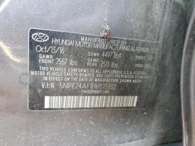 2017 HYUNDAI SONATA SE #3291248962