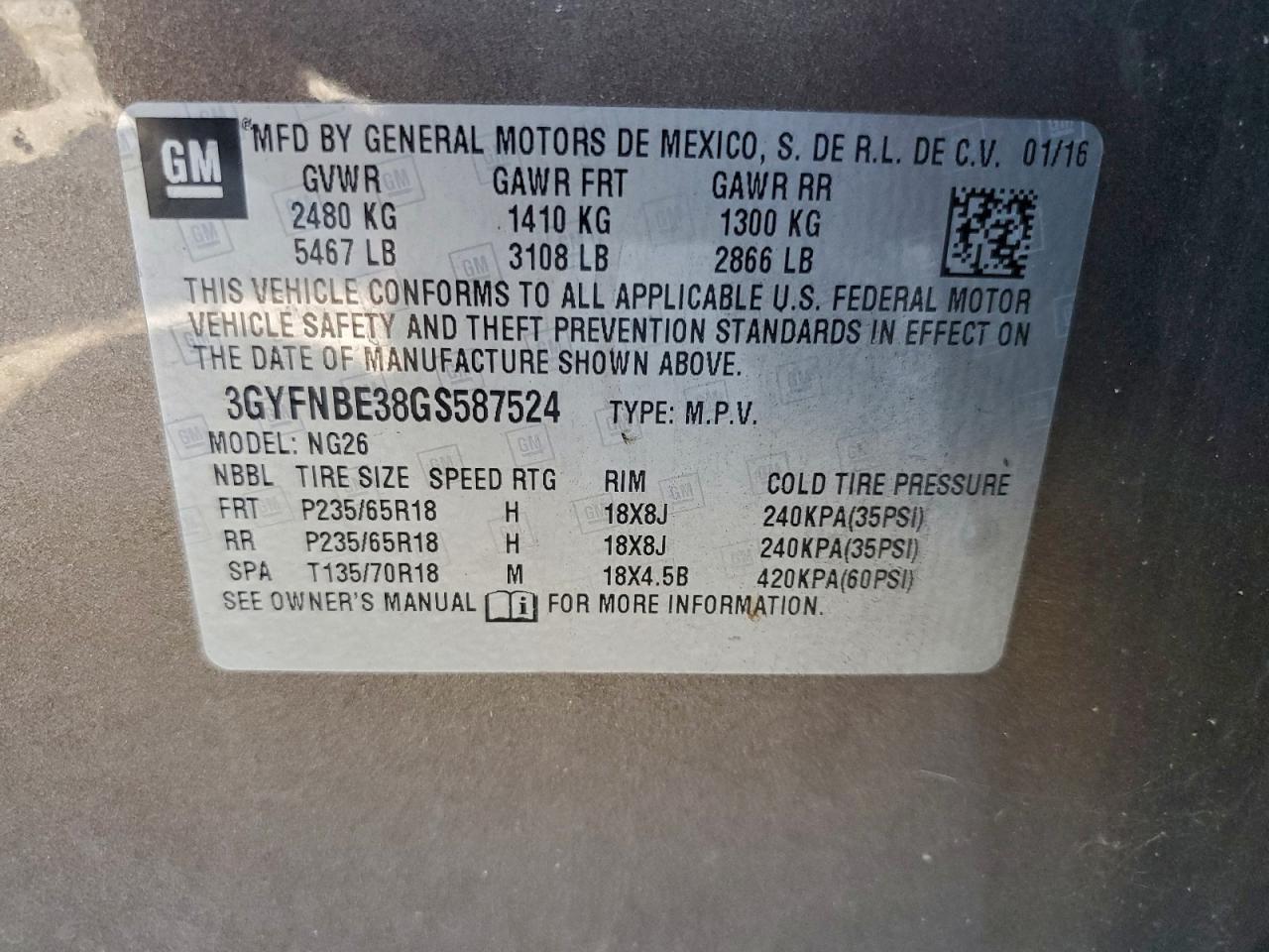 CADILLAC SRX LUXURY COLLECTION