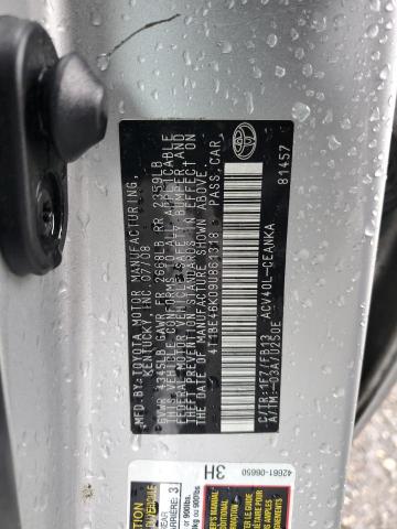 2009 TOYOTA CAMRY BASE #3292462680