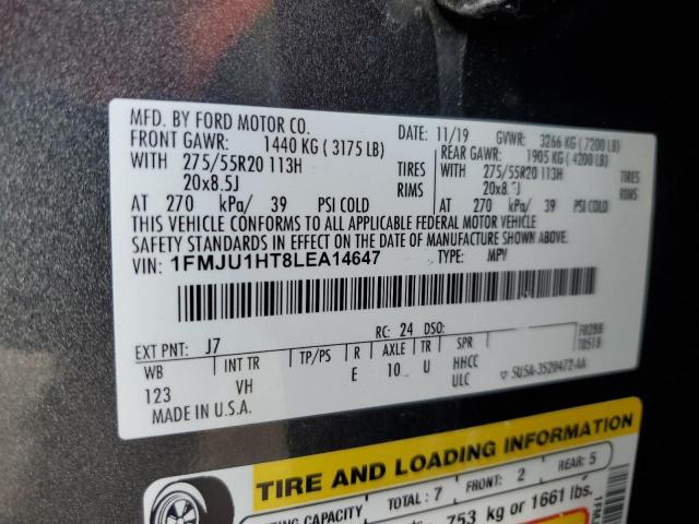 2020 FORD EXPEDITION #3291356172