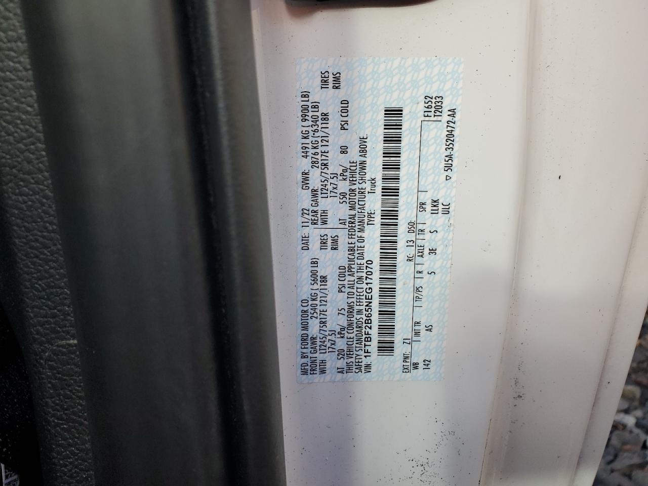 FORD F-250 SUPER DUTY