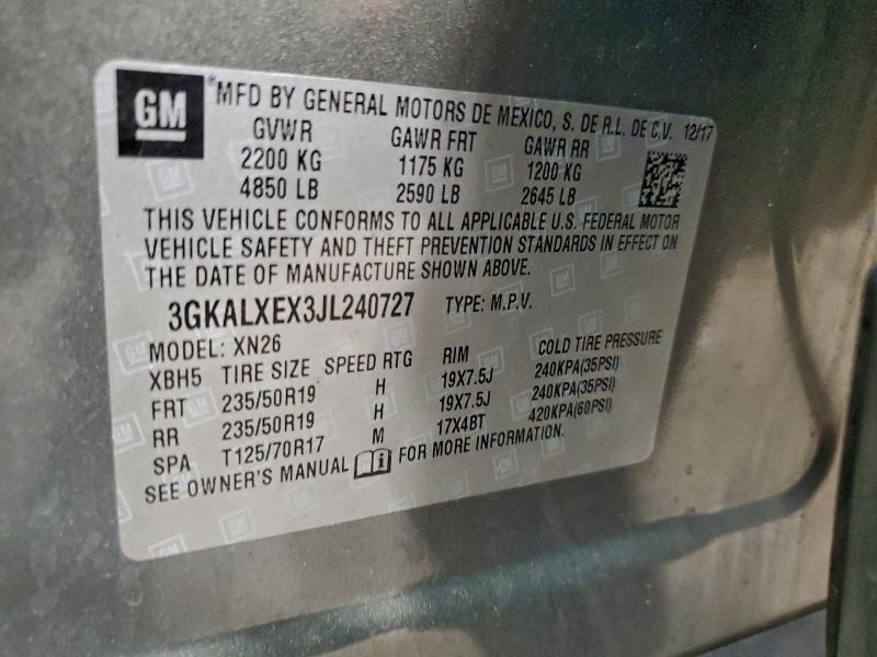 2018 GMC TERRAIN DE #3301851997