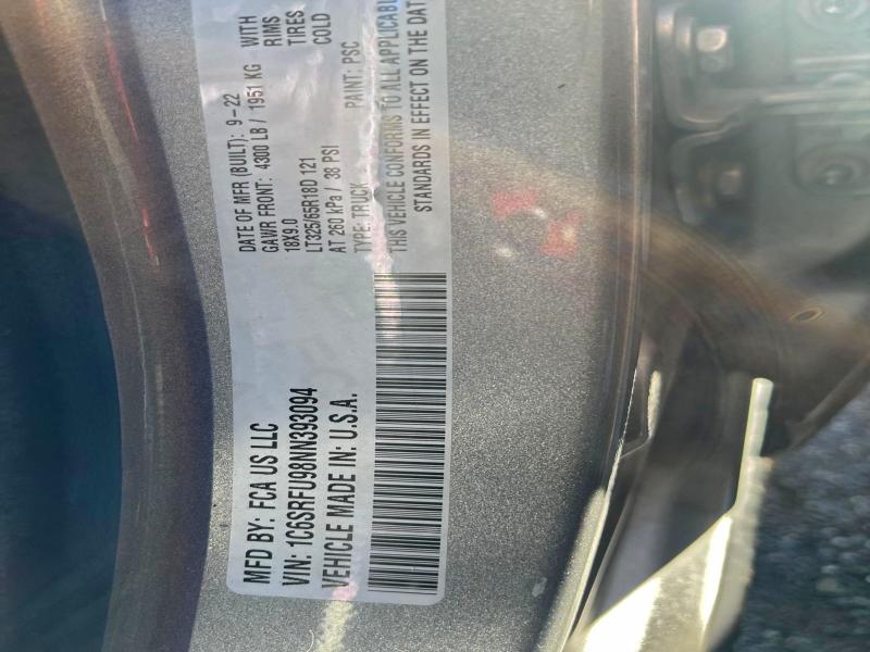 2022 RAM 1500 TRX #3296695711