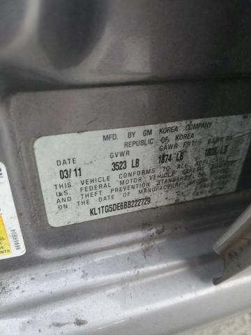 2011 CHEVROLET AVEO LT #3315885118