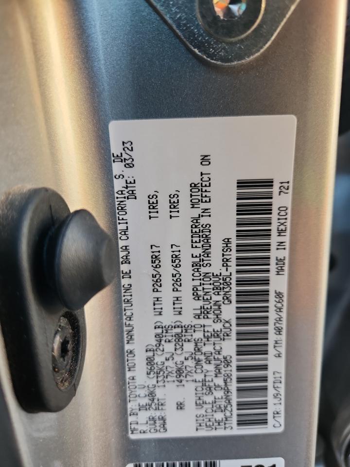 TOYOTA TACOMA DOUBLE CAB