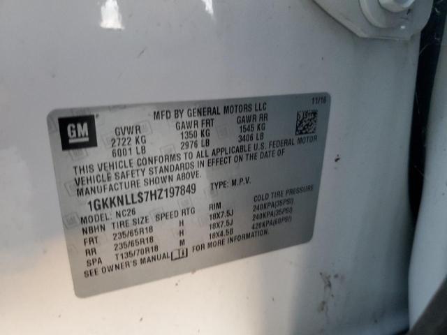 2017 GMC ACADIA SLE - 1GKKNLLS7HZ197849