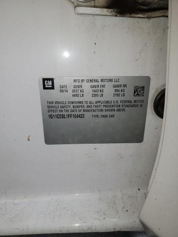 2015 CHEVROLET MALIBU 1LT - 1G11C5SL1FF164422