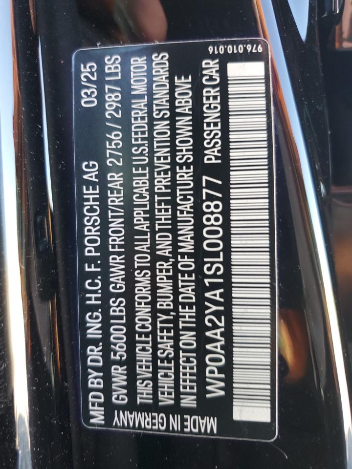 PORSCHE PANAMERA BASE