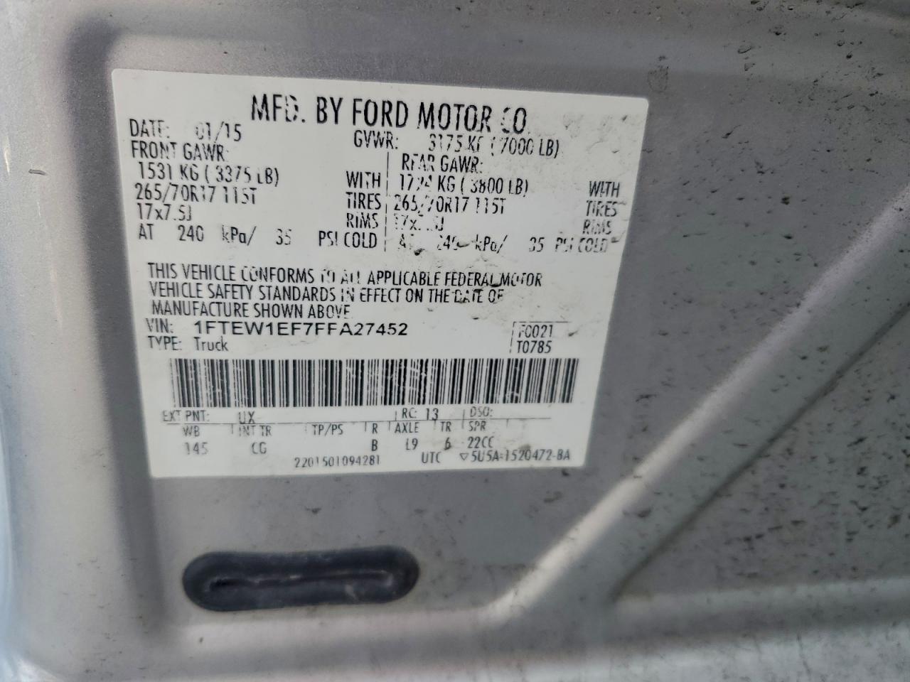 FORD F-150 SUPERCREW