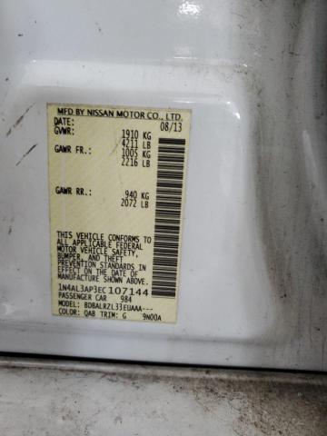 2014 NISSAN ALTIMA 2.5 #3294479536