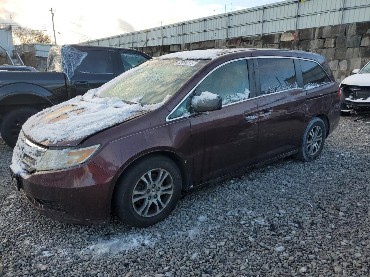 Lot #3285622269 2011 HONDA ODYSSEY EX