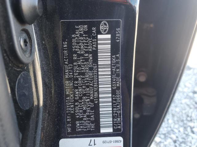 2013 TOYOTA AVALON BAS #3290249235