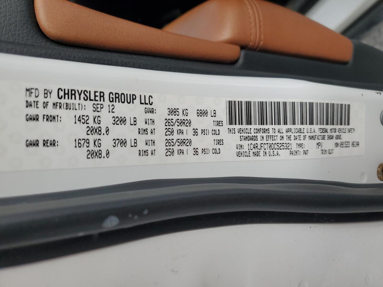 JEEP GRAND CHEROKEE OVERLAND