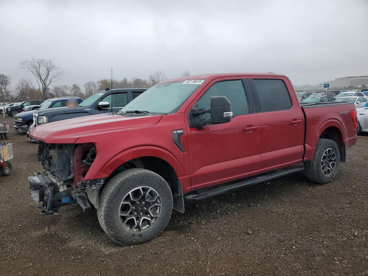 Lot #3302821909 2022 FORD F150 SUPER