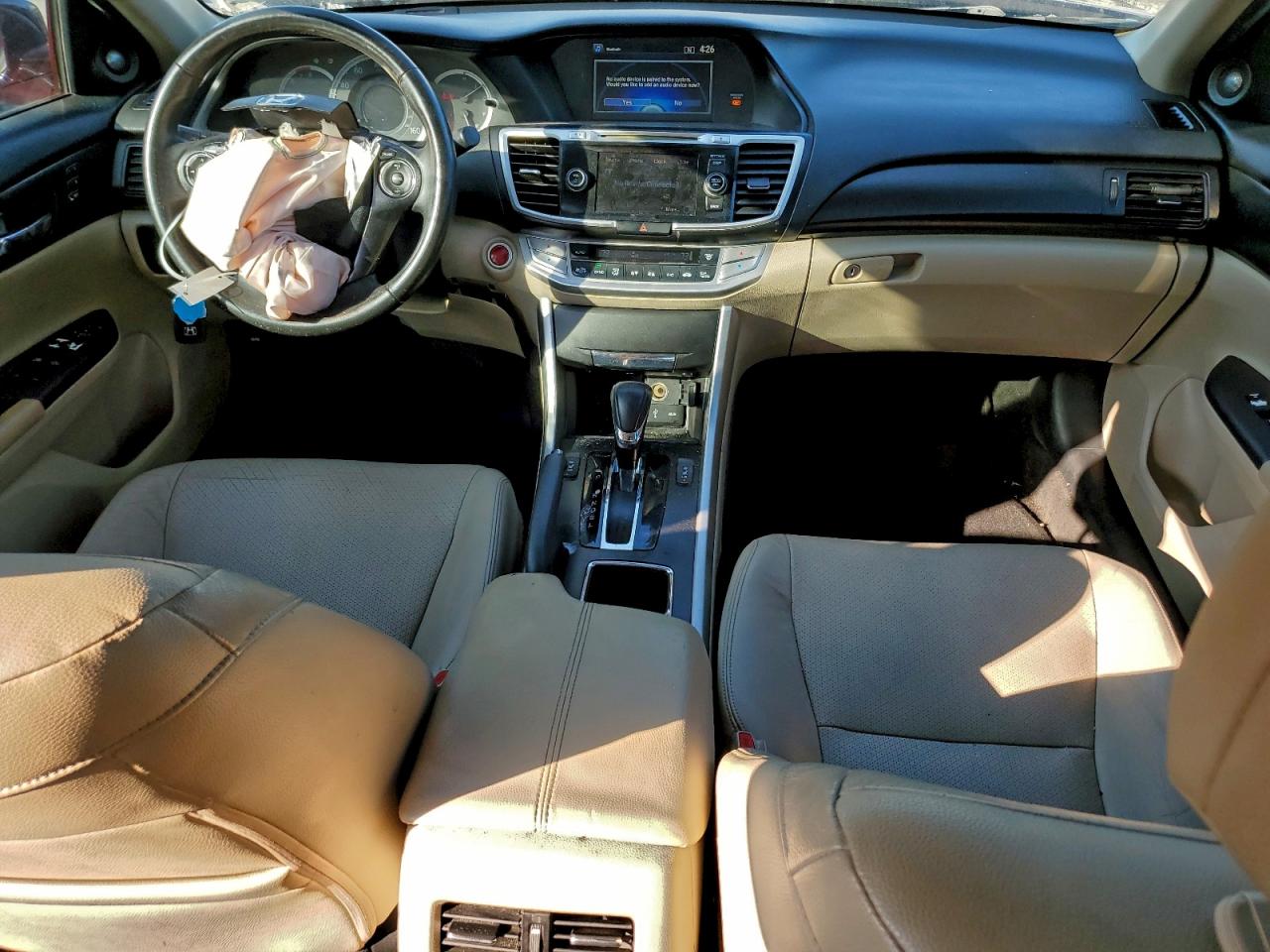 Lot #3305679757 2015 HONDA ACCORD EXL