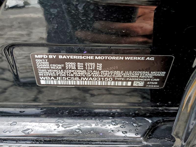 2018 BMW 540 I #3305287390