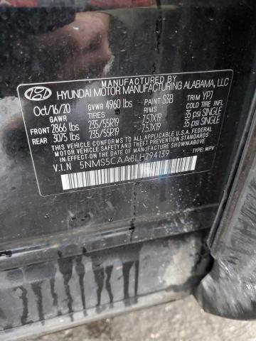 2020 HYUNDAI SANTA FE L #3298020138