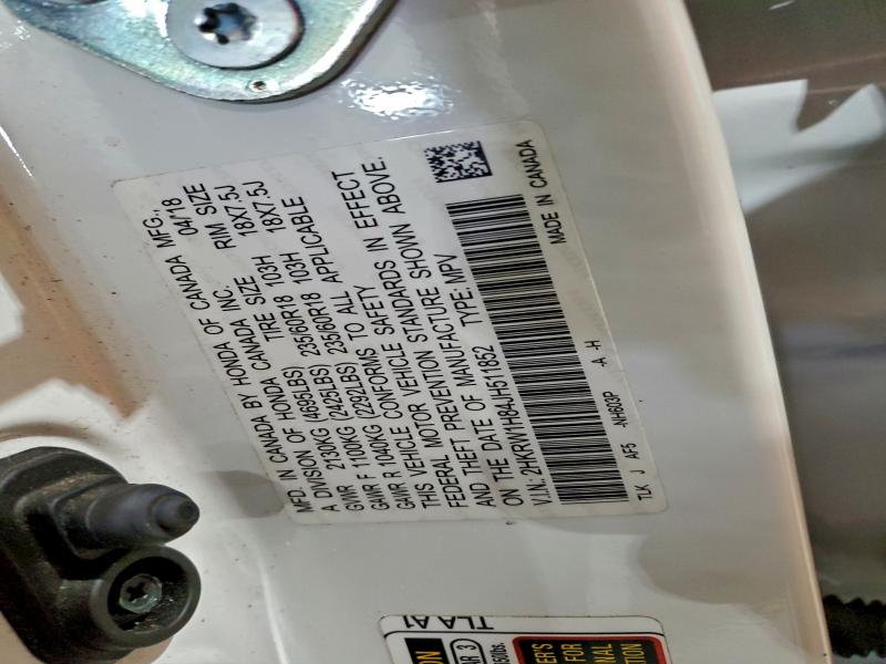 2018 HONDA CR-V EXL #3301882453