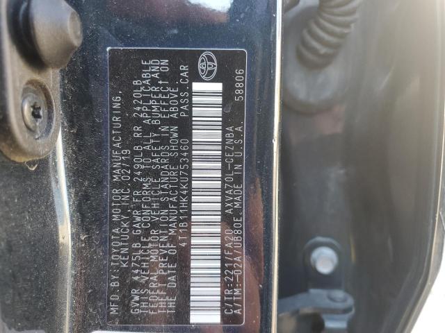 2019 TOYOTA CAMRY L #3296971876