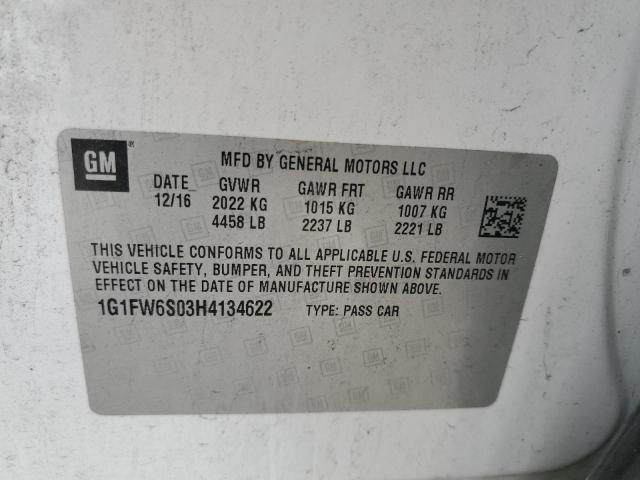 2017 CHEVROLET BOLT EV LT #3302831916