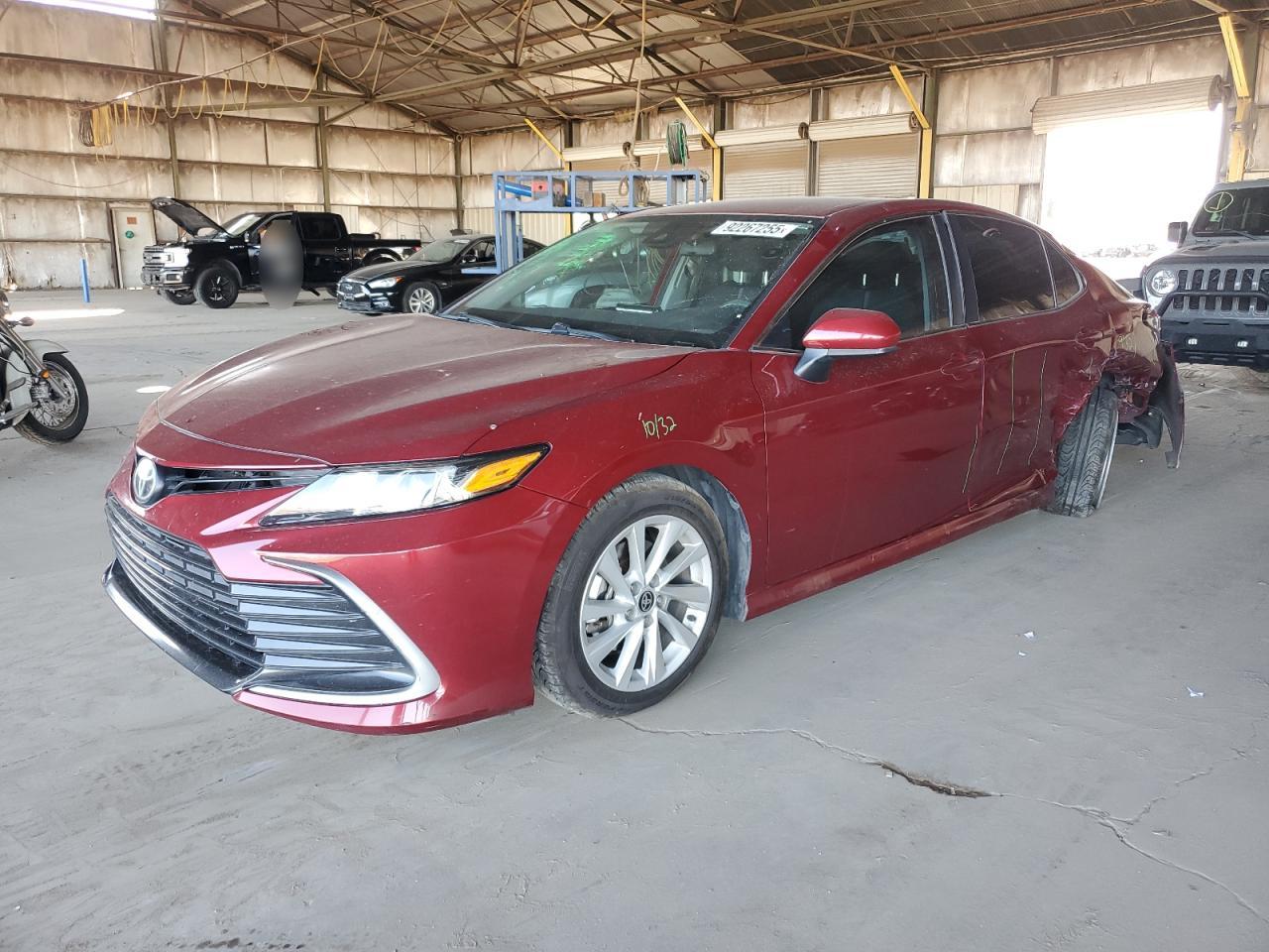 Lot #3302810902 2021 TOYOTA CAMRY LE