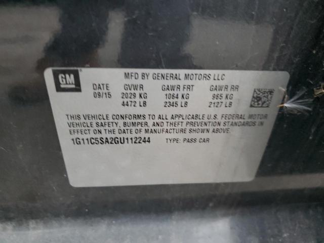 2016 CHEVROLET MALIBU LIM #3296364116