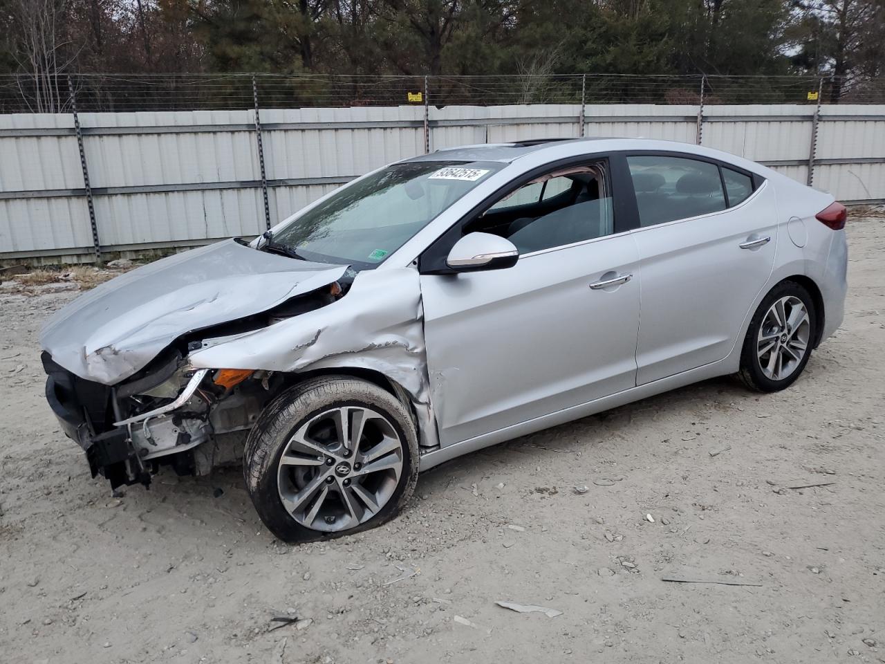 Lot #3301834419 2017 HYUNDAI ELANTRA SE