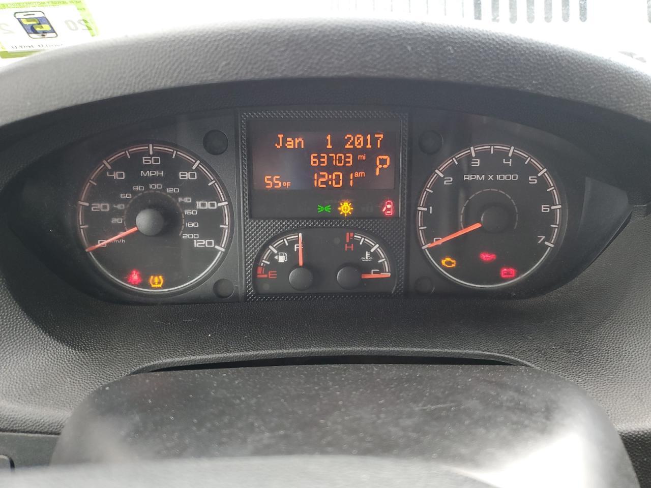 Lot #3311661226 2020 RAM PROMASTER