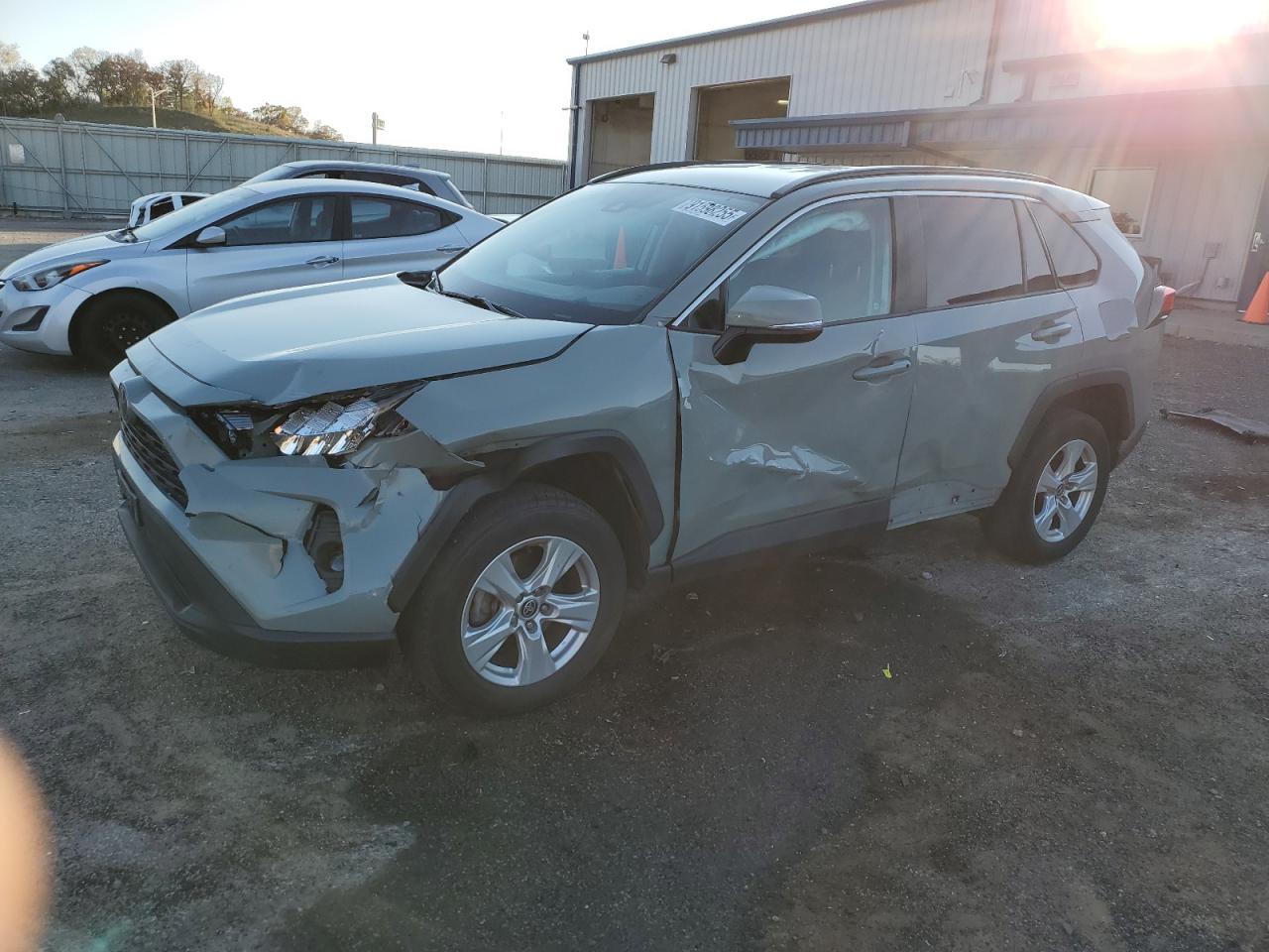 Lot #3302904985 2021 TOYOTA RAV4 XLE